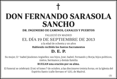 Fernando Sarasola Sancho